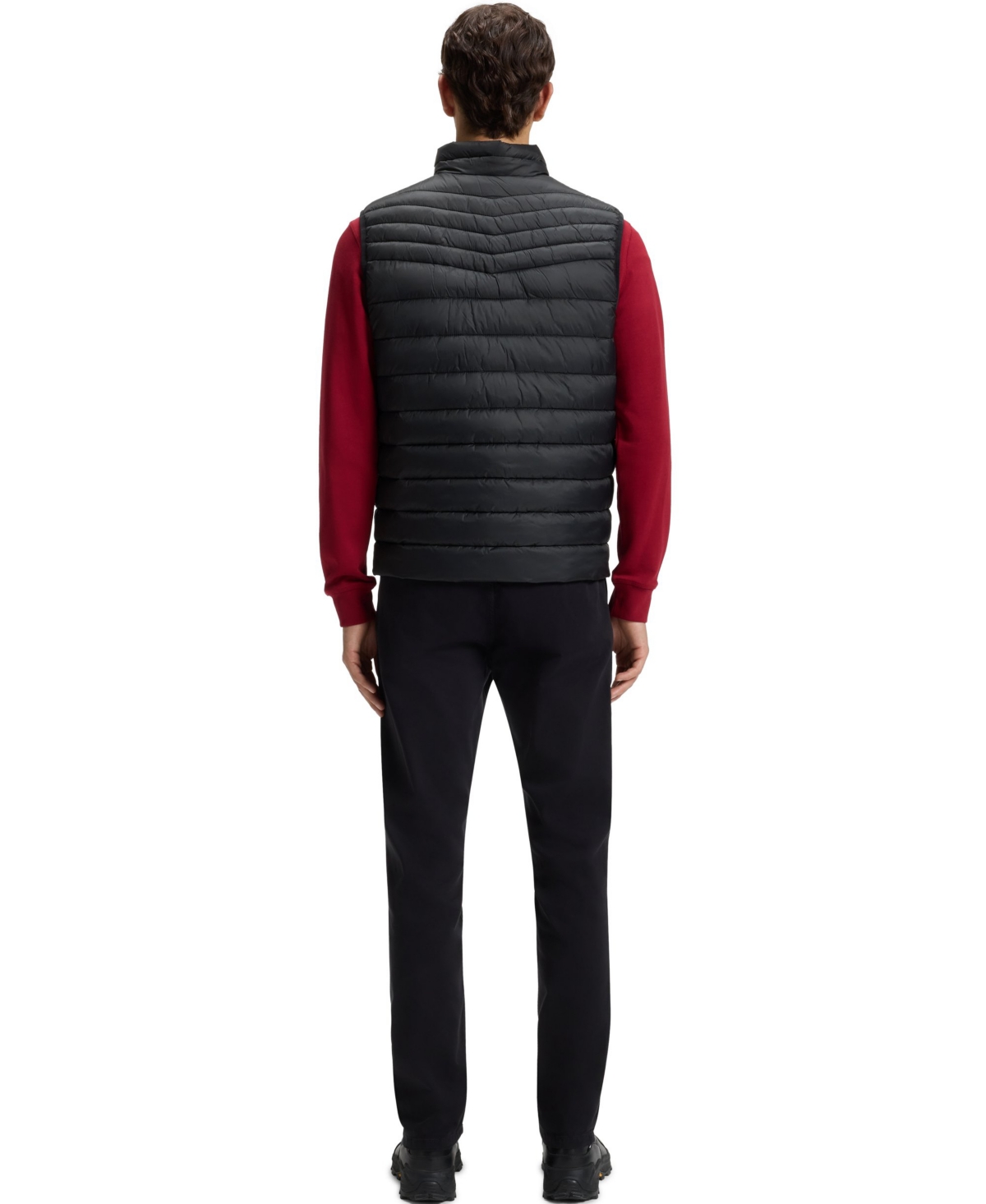 Boss by Hugo Men's Packable Slim-Fit Gilet Jacket