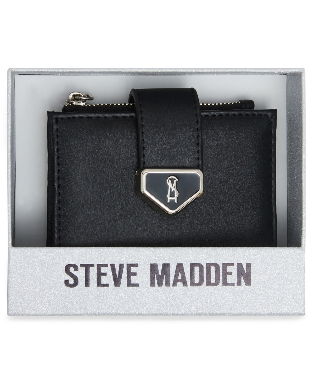 Steve Madden Women's Boxed Bjem Bifold Wallet In Black