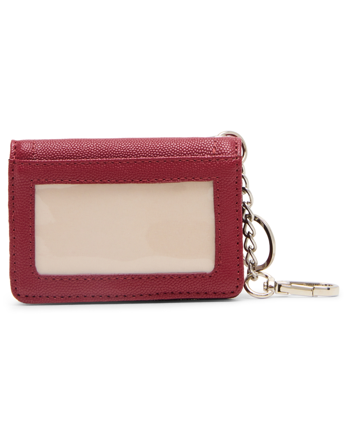 Steve Madden Benvy Zipper Wallet In Red