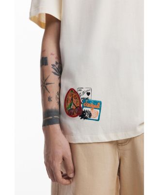 Men's Short-sleeve T-shirt with embroidery