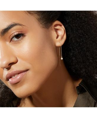  Pearl Threader Earrings - Abrielle