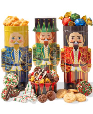 Bonnie & Pop - Christmas Nutcrcaker Gift Tin, Set of 3