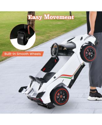 Licensed Lamborghini 4WD Kids Ride-on Sports Car 12V Battery Powered 2.4G Remote