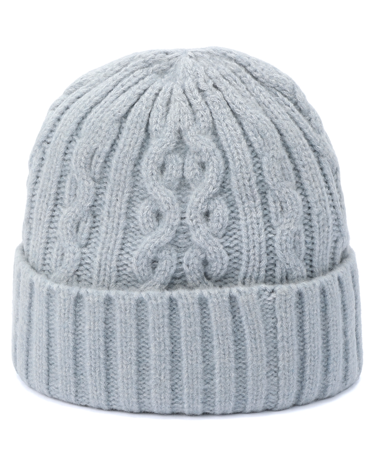 Coach Women's Embroidered Cable-Knit Beanie Hat