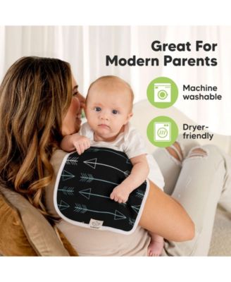 Kids 5pk Urban Burp Cloths, Organic Burping Cloth for Babies, Burp Rags