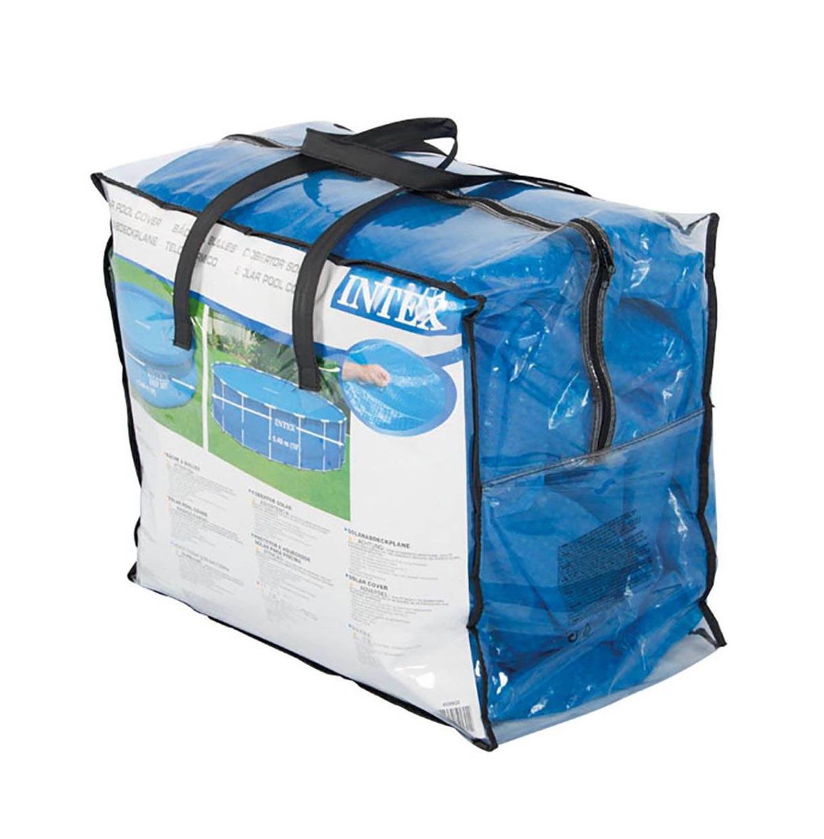 Intex 48in x 18ft Inflatable Above Ground Pool with Ladder, Pump & Cover