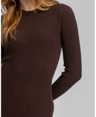 Women's Ribbed Stella Midi Dress