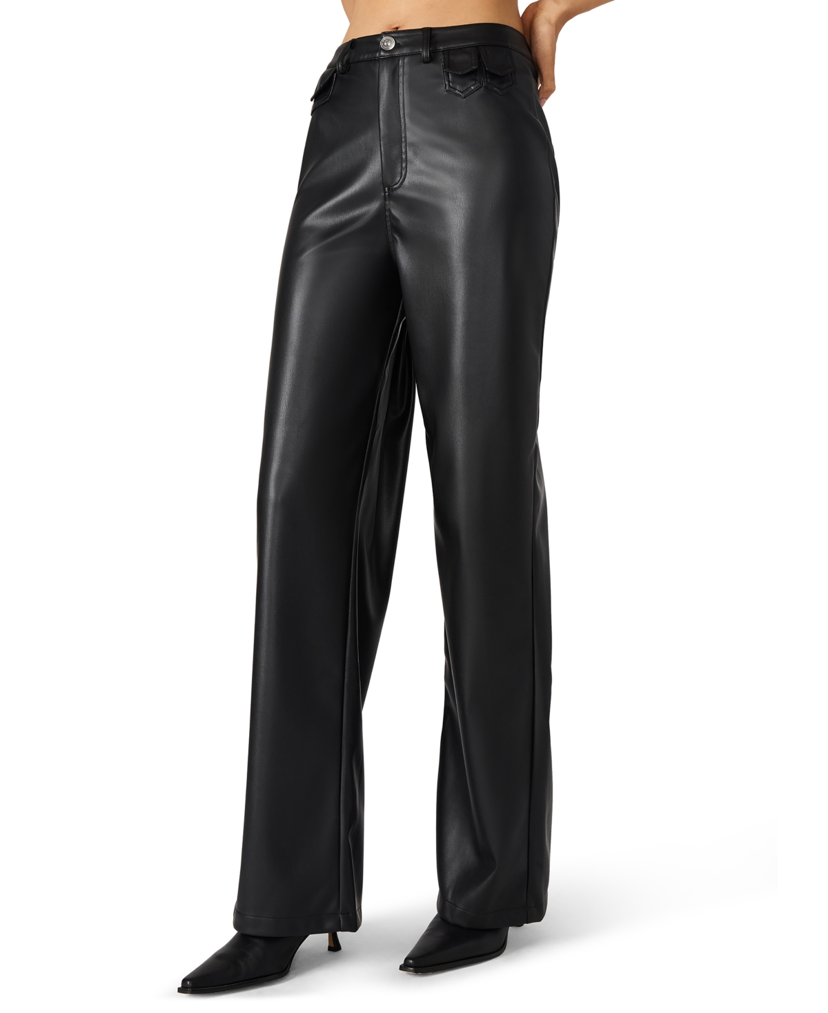 Bb Dakota Women's Geraldine Mid-rise Pants In Black