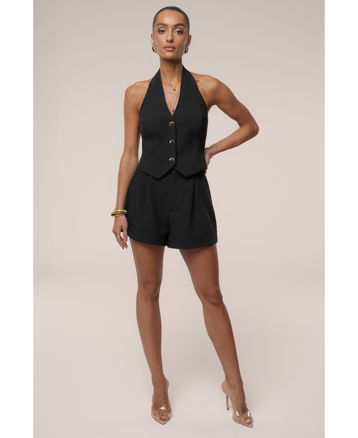 Jluxlabel Luxe Halter Vest