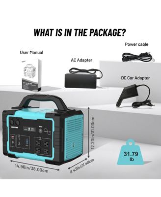 1000W Portable Power Station with 200W Foldable Solar Panel