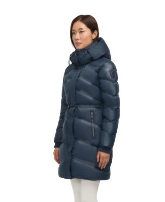 Women's Saturn Mid-Length Quilted Puffer with Removable Hood