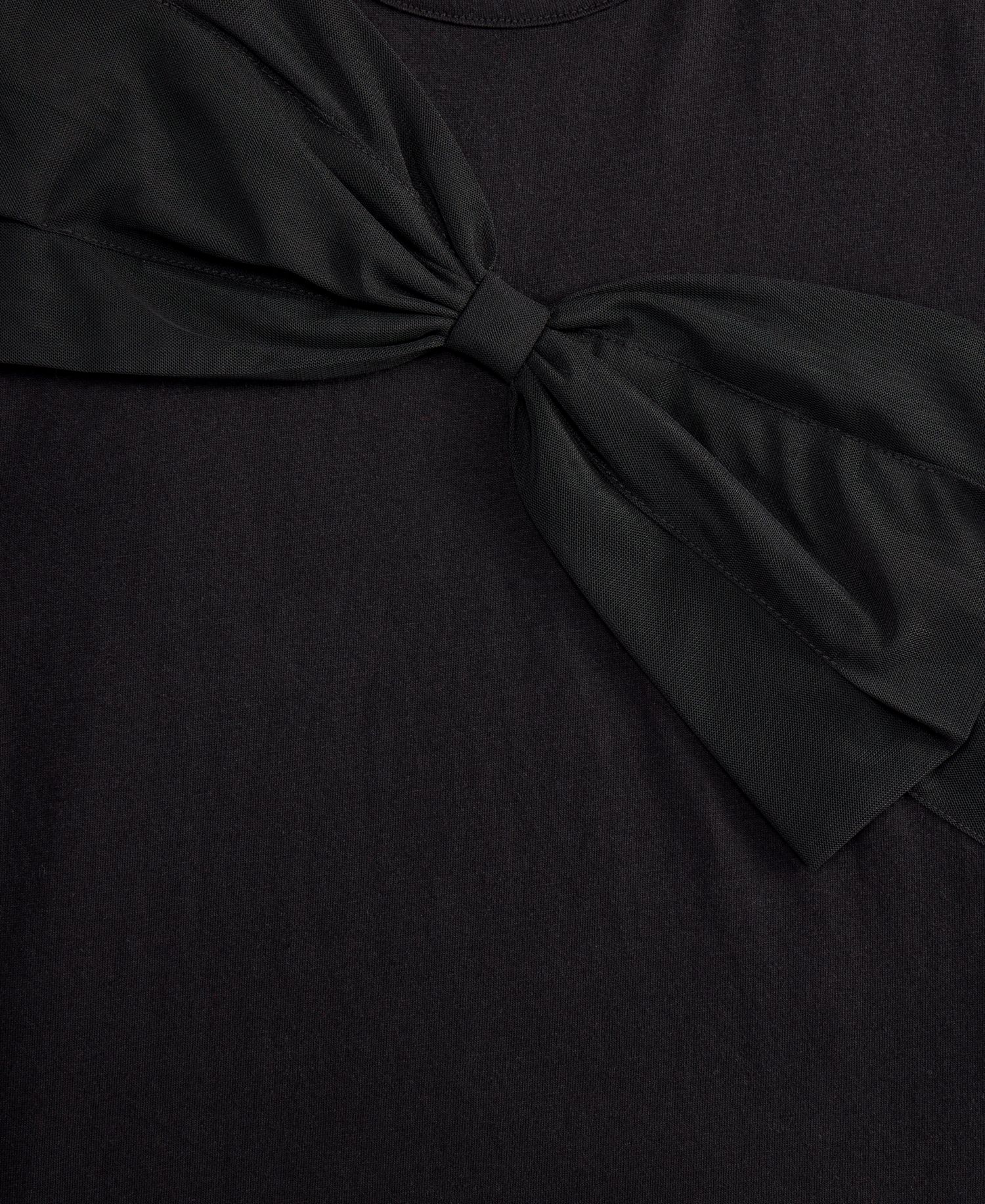 Girls' 5-20 Bow Applique Detail Top