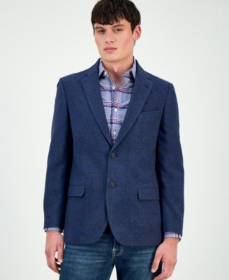 Men's Modern-Fit Tweed Patterned Sport Coat
