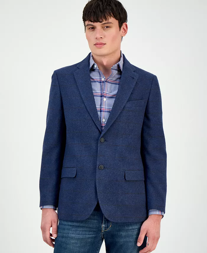 Men's Modern-Fit Tweed Patterned Sport Coat - thumbnail 6