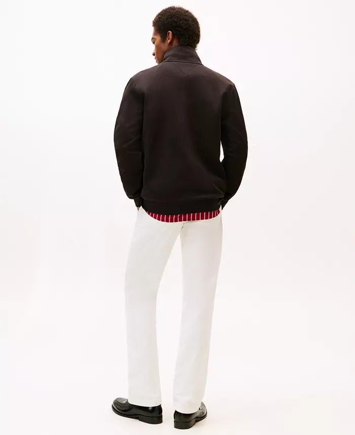 Men's Essential Intechno Knit Regular-Fit Quarter-Zip Sweatshirt - thumbnail 4