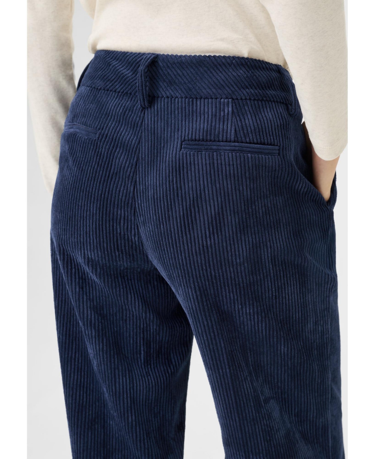 Olsen Women's Anna Fit Wide Leg Cord Trouser