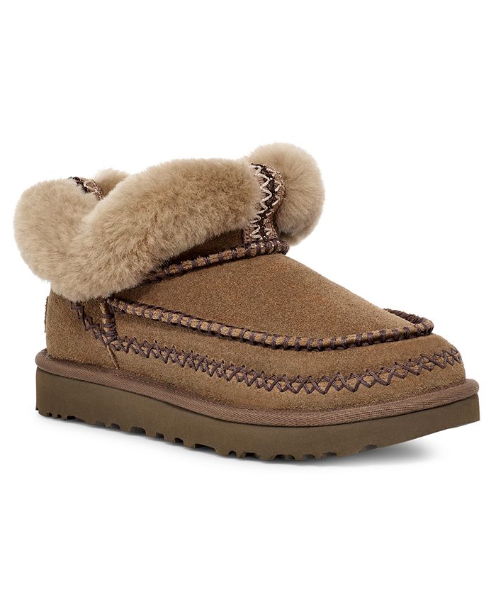 UGG Women's Classic Ultra Mini Alpine Boots (Hickory)