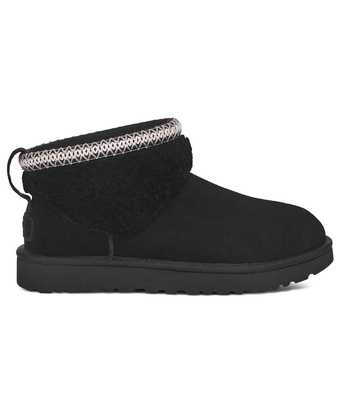 Ugg Women's Classic Ultra Mini Max Curly Boots In Animal Print