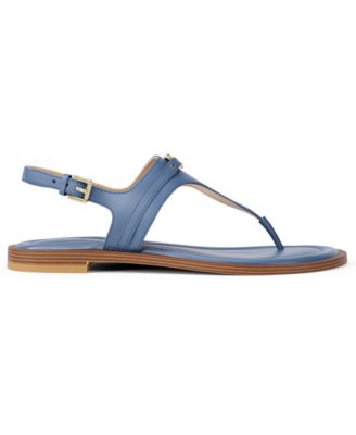 Mandy Logo Slingback Thong Sandals