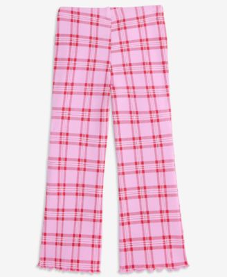 Toddler Girls Plaid Ribbed Leggings, Macy's Exclusive
