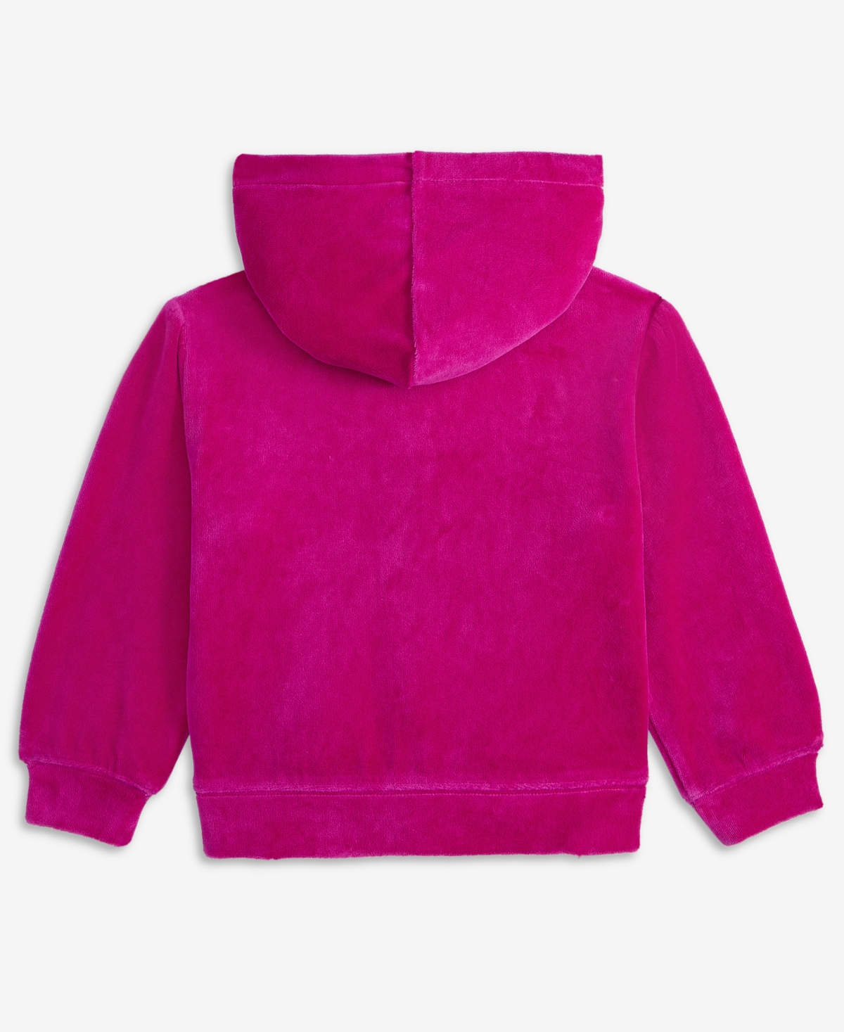 Epic Threads Girls Toddler 2T-4T Ribbon Velour Zip Hoodie, Macy's Exclusive