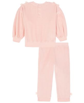 Baby Girls' Velour Sweatsuit and Joggers, 2-Piece Set
