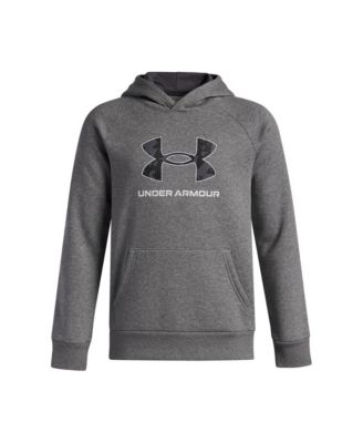 Under Armour - Big Boys Rival Fleece Logo-Print Hoodie