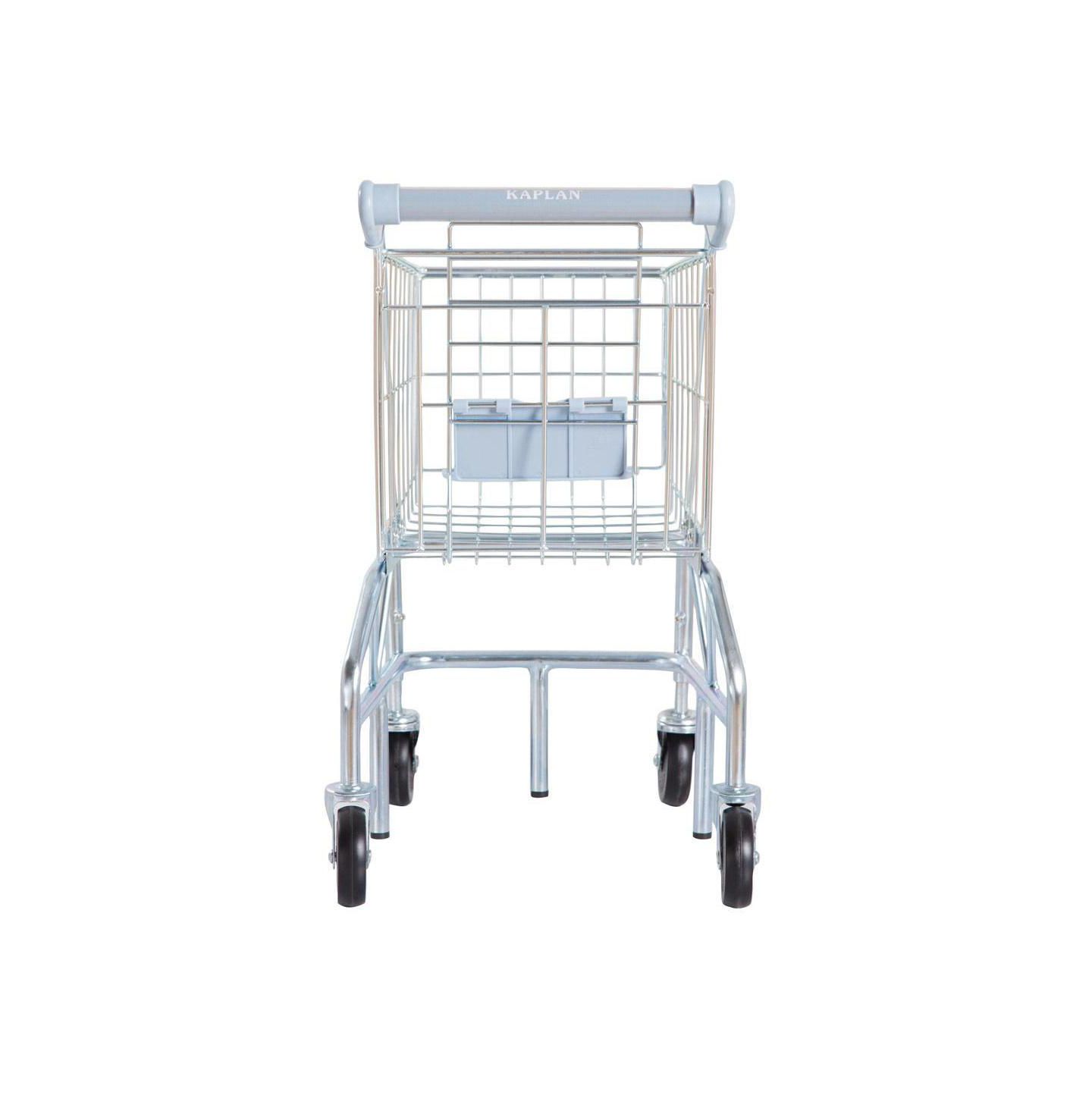 Детская игрушка Kaplan Early Learning Shop with Me Metal Rolling Grocery Cart, Ages 2+ — фото 4