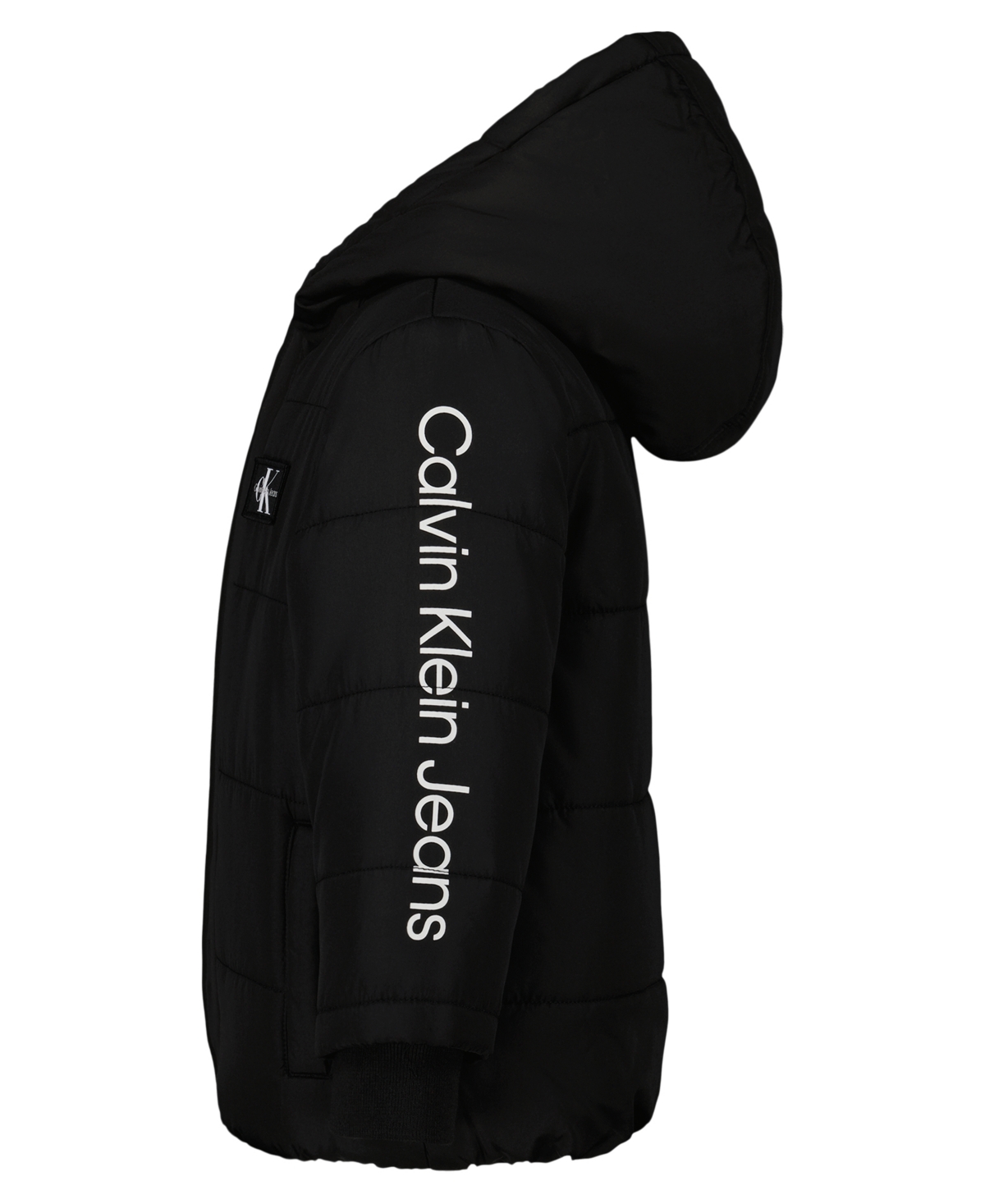 Calvin Klein Baby Boys Ckj Wordmark Puffer Jacket In Black
