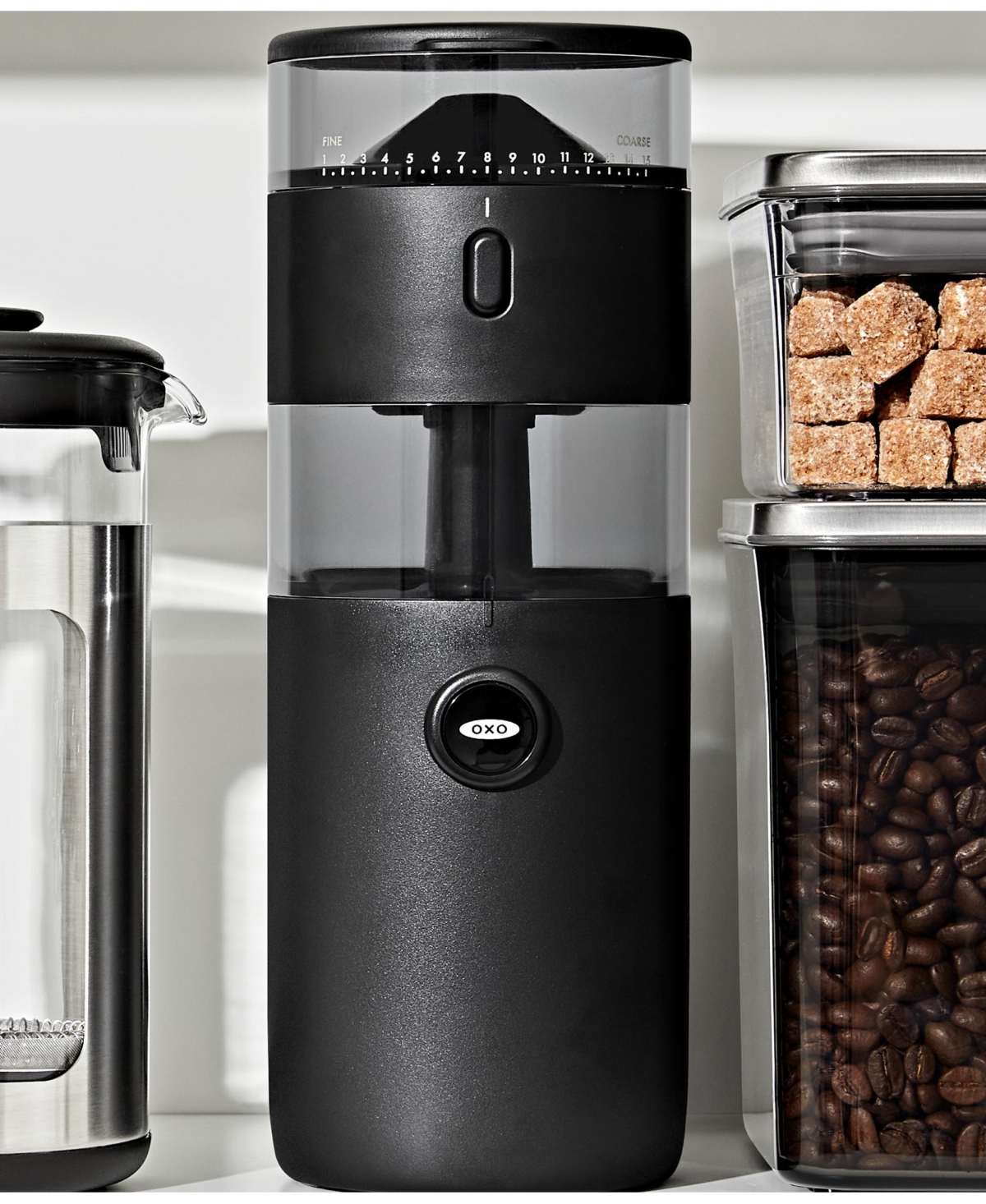 Oxo Brew 2.95" Stainless Steel Compact Conical Burr Coffee Grinder