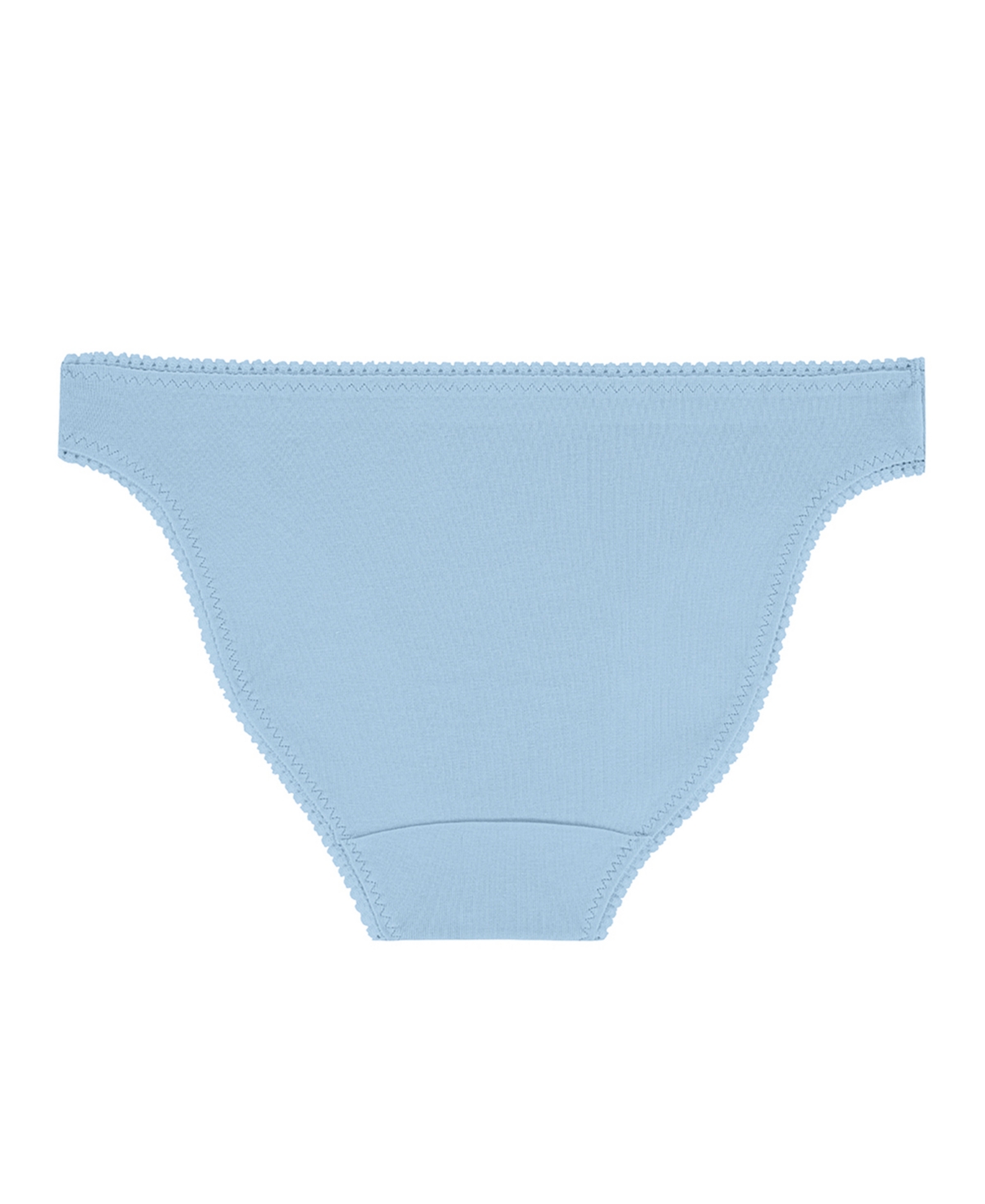 On Gossamer Cabana Cotton Blend Stretch Hip G-string In Blue
