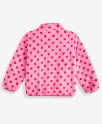 Girls' Toddler 2T-4T Dot Printed Long-Sleeve Jacket, Macy's Exclusive