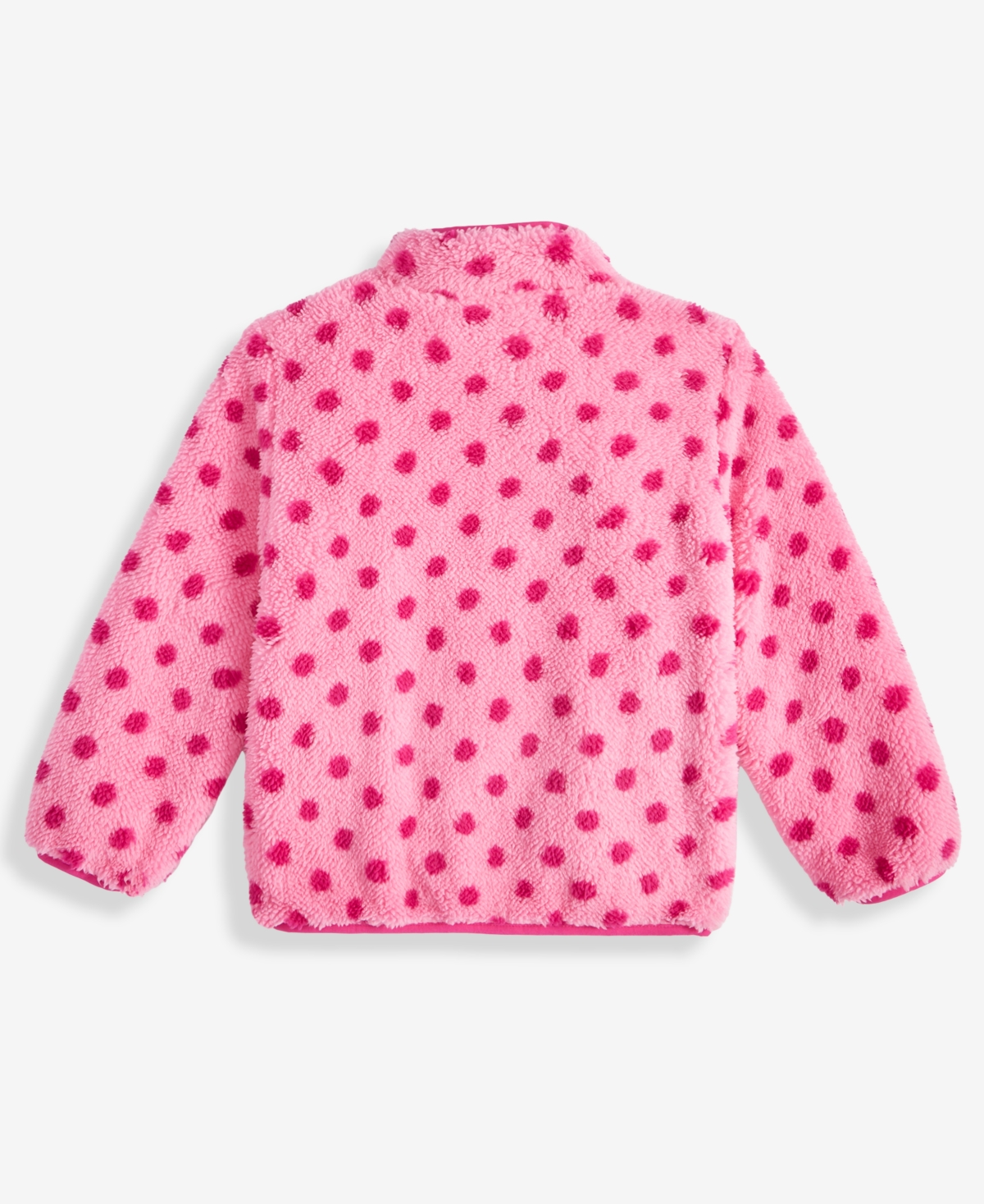 Epic Threads Girls Toddler 2t-4t Dot Printed Long-sleeves Jacket, Macy's Exclusive In Pink