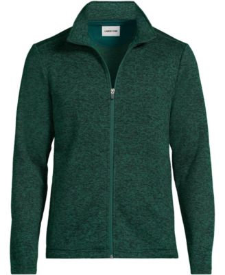 Men's Sweater Fleece Zip Front Jacket