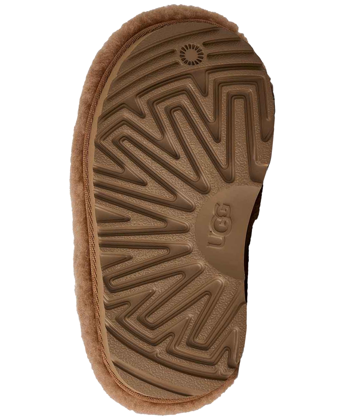 Ugg Toddler Boys And Girls Tasman Maxi Curly Slippers In Brown