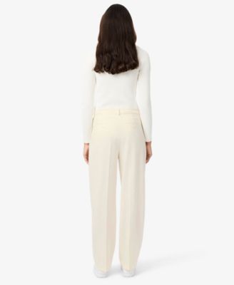 LACOSTE Women's Oversized Wide Leg Trousers