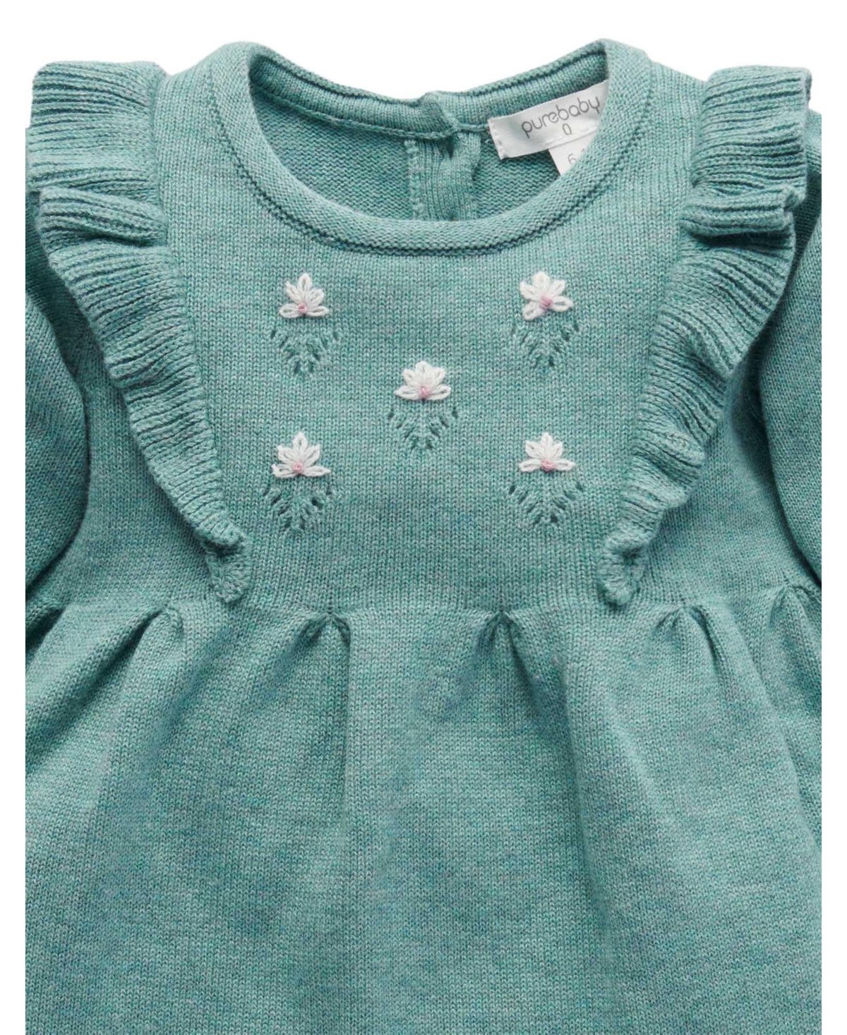 Purebaby Baby Girls Primrose Knitted Dress