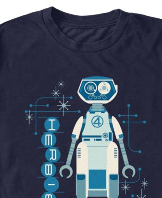 Men's Fantastic 4 First Steps Herbie Robot T-Shirt