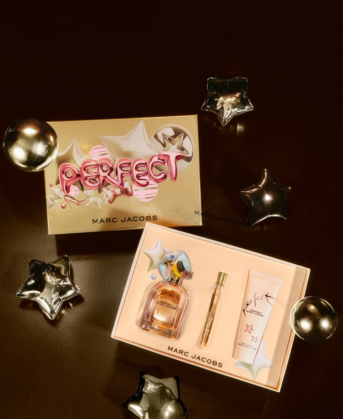 Marc Jacobs 3-pc. Perfect Fragrance Gift Set In Transparent