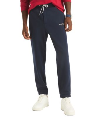 Nautica - Men's Fleece Side Knit Tape Elasticated Hem Jogger