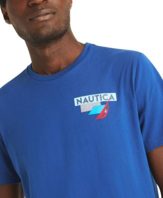 Men's Crewneck Geo Sailing T-Shirt