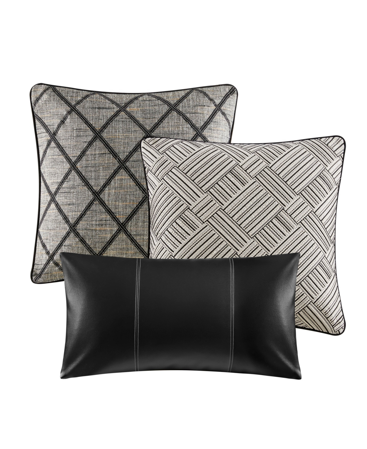 Madison Park Signature Reed Jacquard 9-pc. Comforter Set, King In Gray