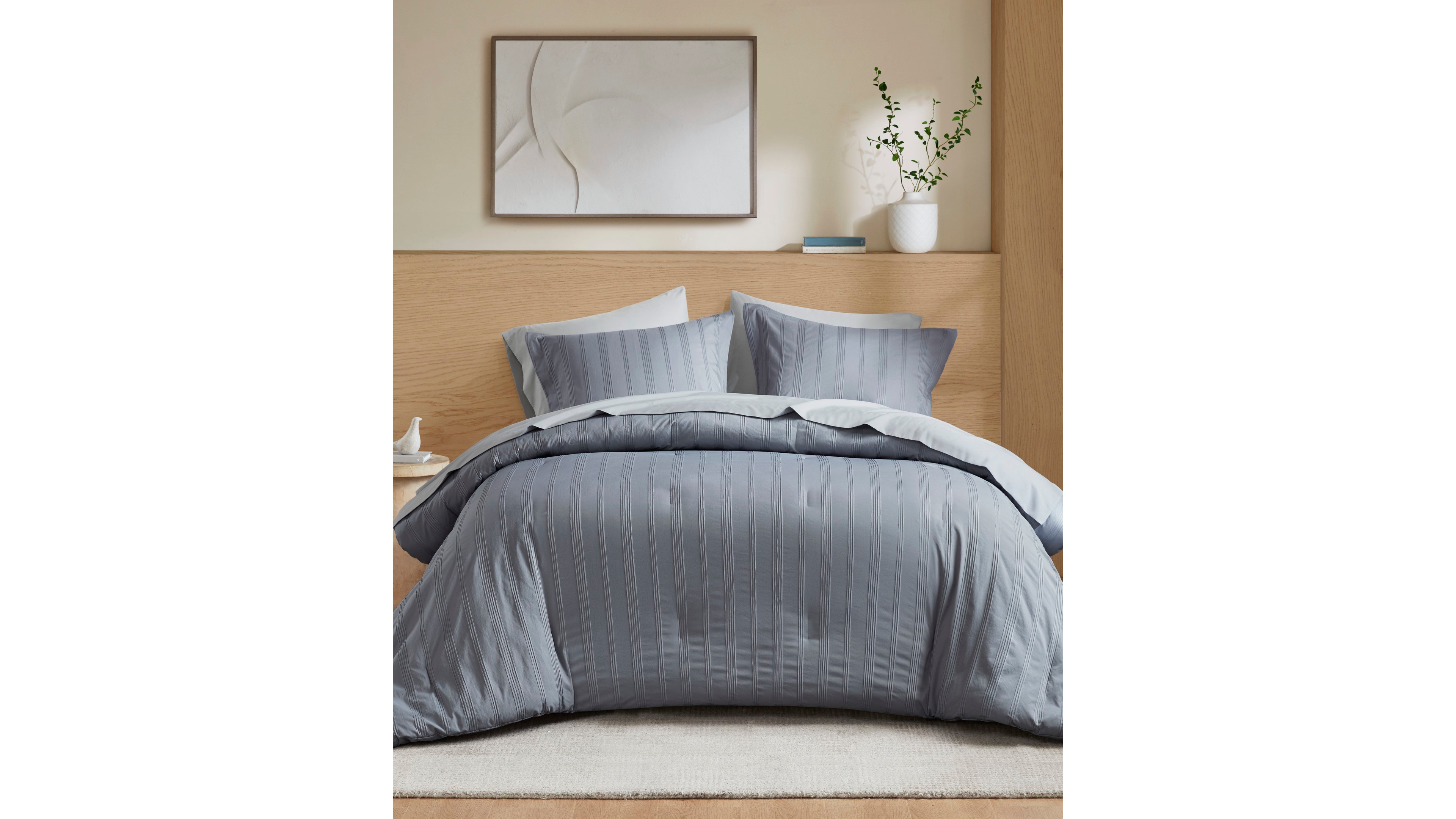 510 Design Logan Woven Striped 7-Pc. Comforter Set, Queen