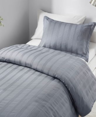 Logan Woven Striped 2-Pc. Duvet Cover Set, Twin/Twin XL