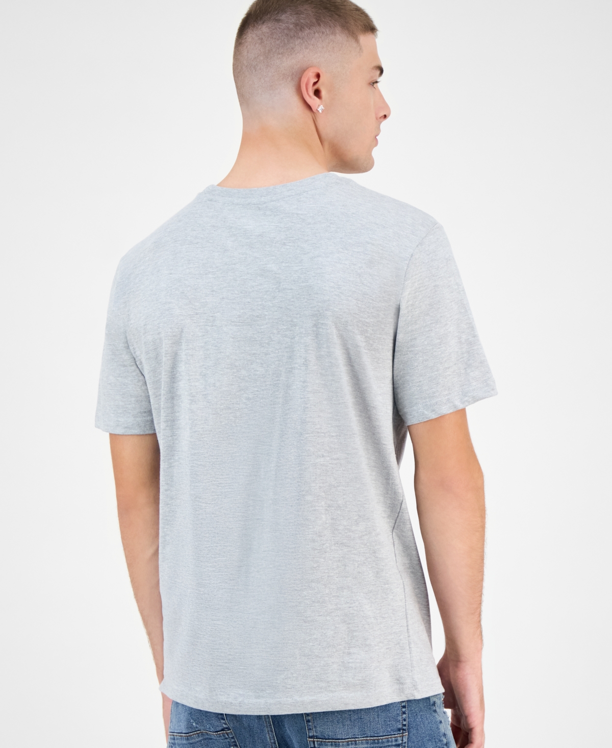 Smileyworld Men's Big League Chew Slammin Strawberry Graphic Short-sleeve T-shirt In Gray