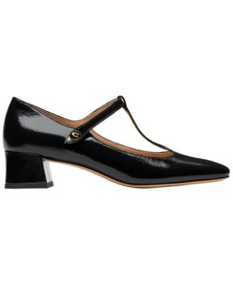 Women's Angelina T-Strap Mary Janes Round Toe Pumps