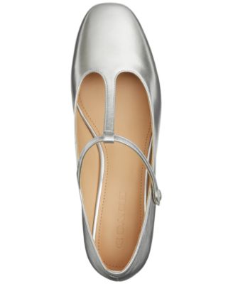 Women's Angelina T-Strap Mary Janes Round Toe Pumps