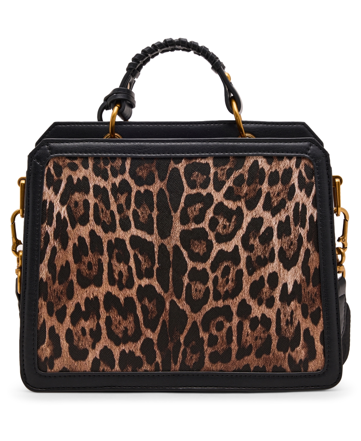 Steve Madden Bevelyn Satchel Bag In Brown
