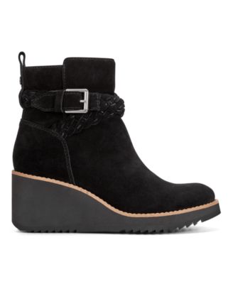 Women's Chace Buckle Strap Wedge Booties