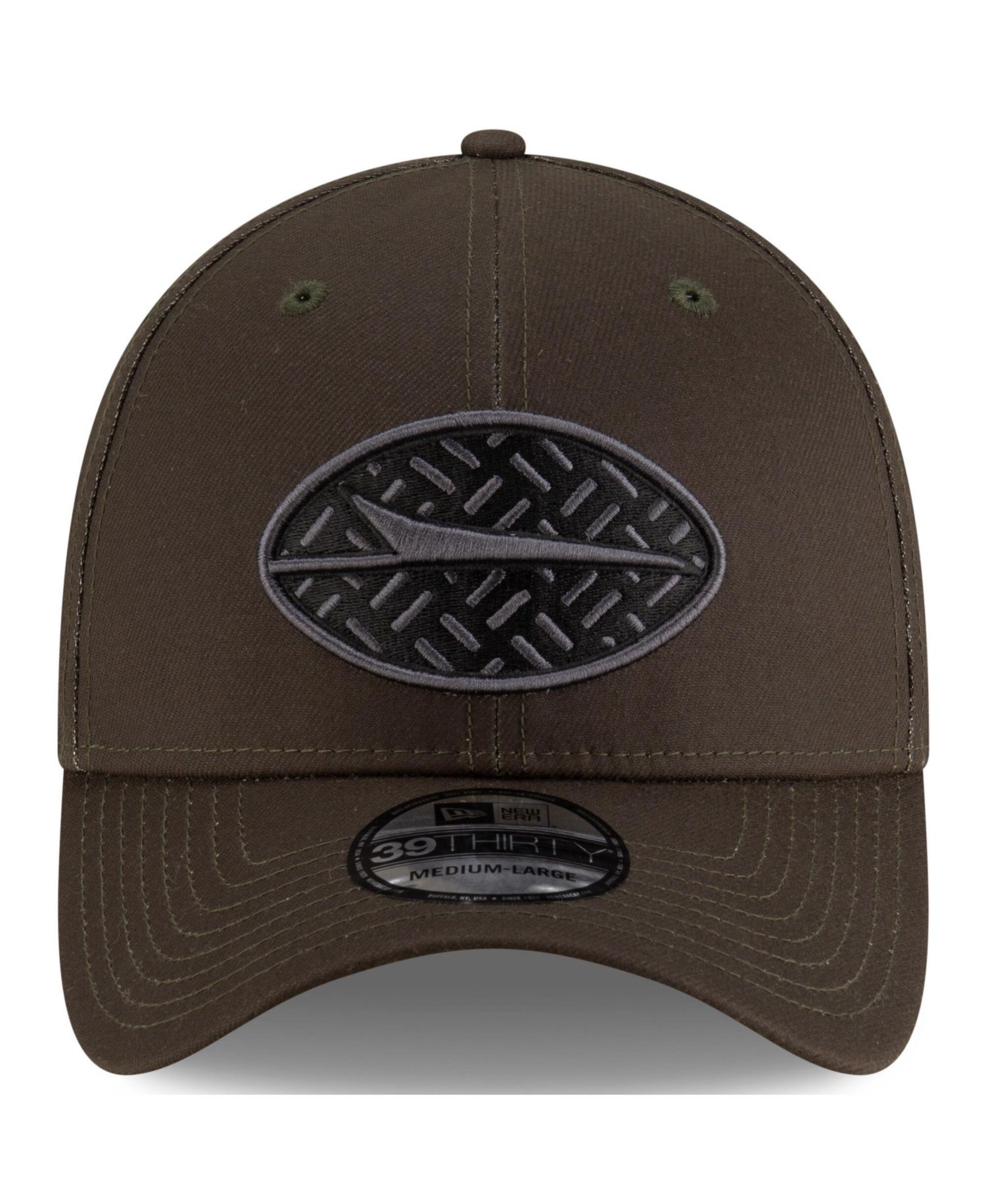 Men's Dark Green New York Jets 2025 NFL Rivalries Sideline 39THIRTY Flex Hat